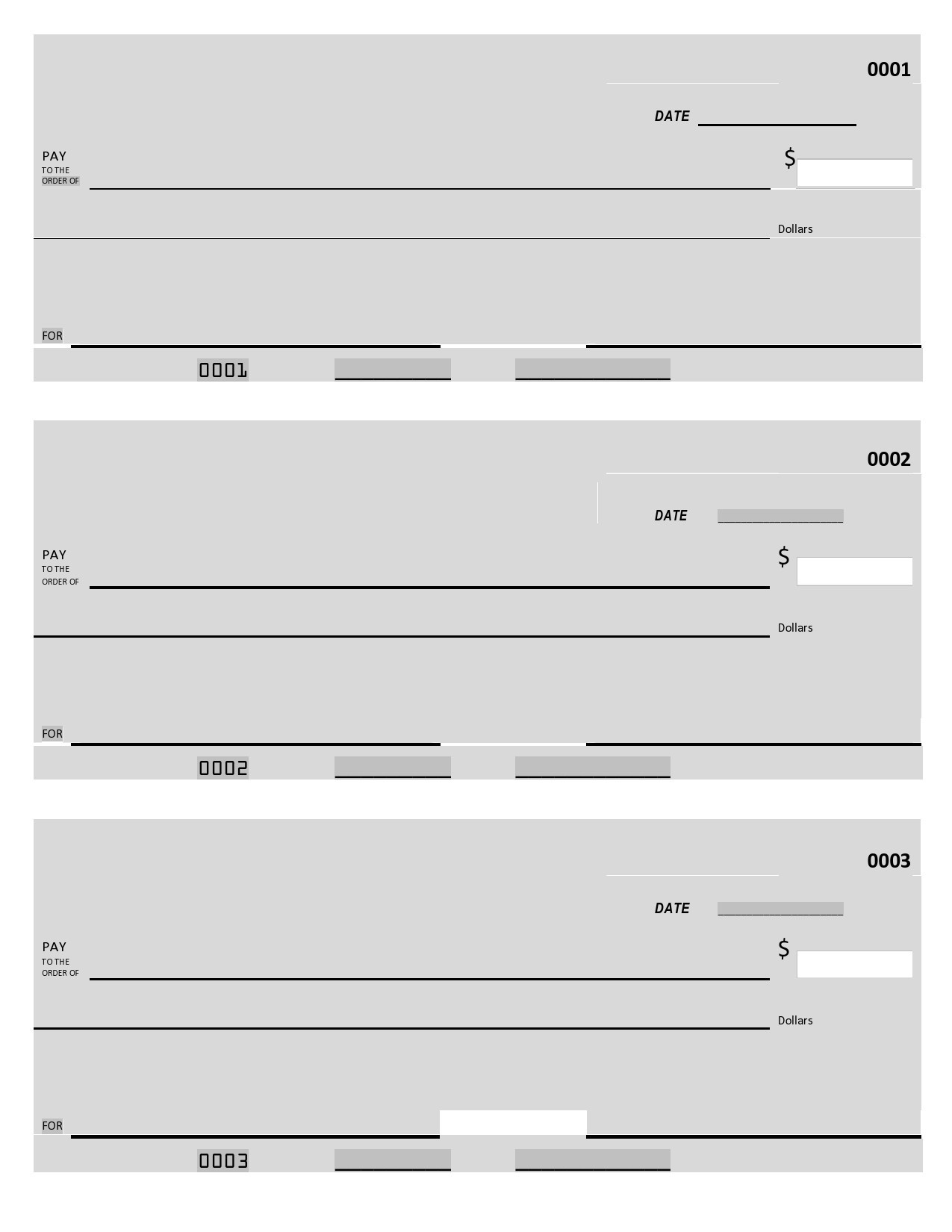 23 Blank Check Templates Real Fake TemplateLab 23 Blank Check Templates Real Fake TemplateLab