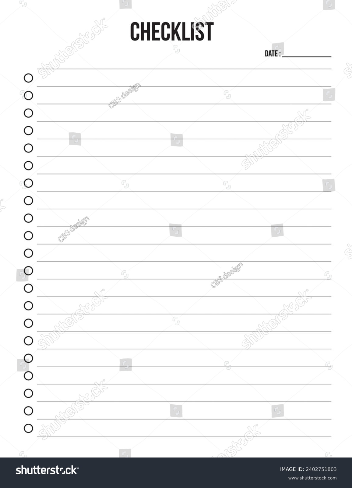 Downloadable Printable Fillable Blank Check Template