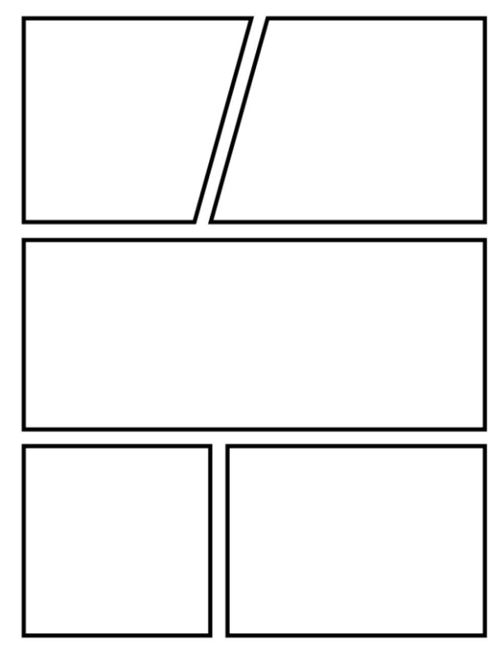 Printable Blank Book Template