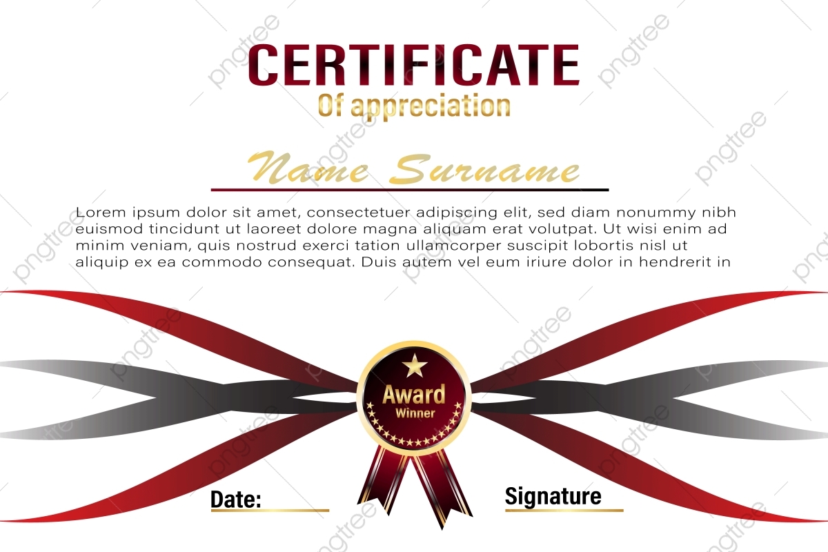 Editable Blank Certificate Template Printable Modern Template Download On Pngtree