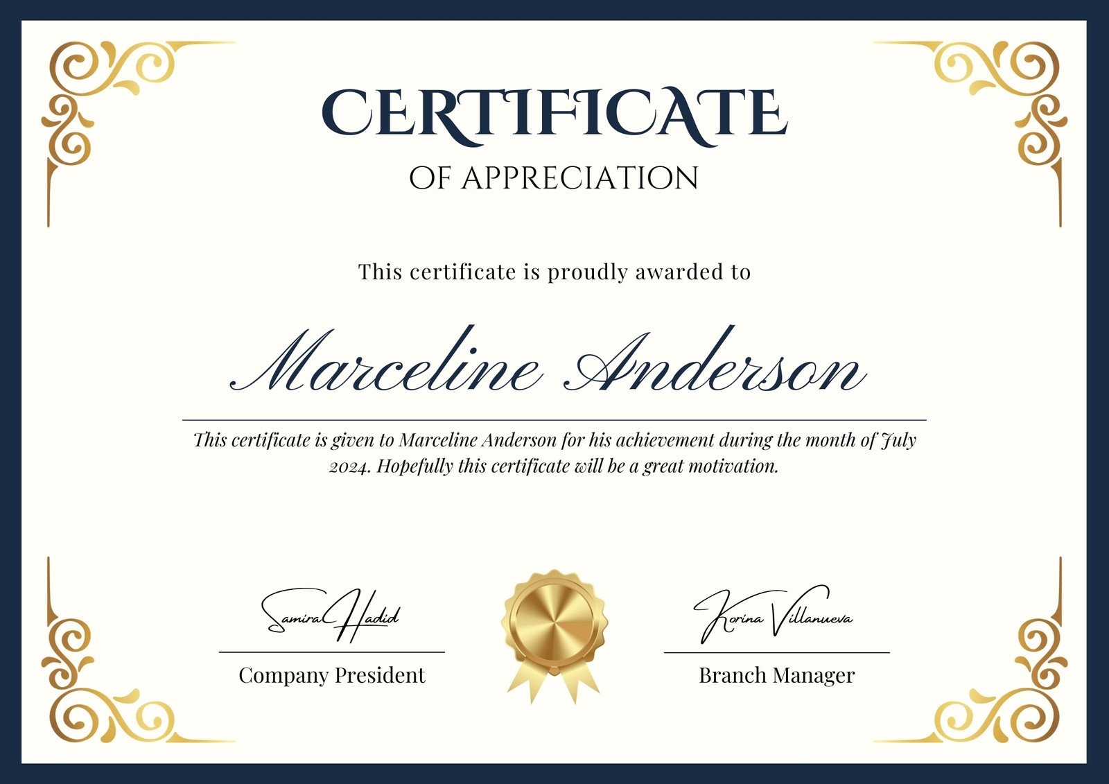 Free Printable Certificate Templates You Can Customize Canva