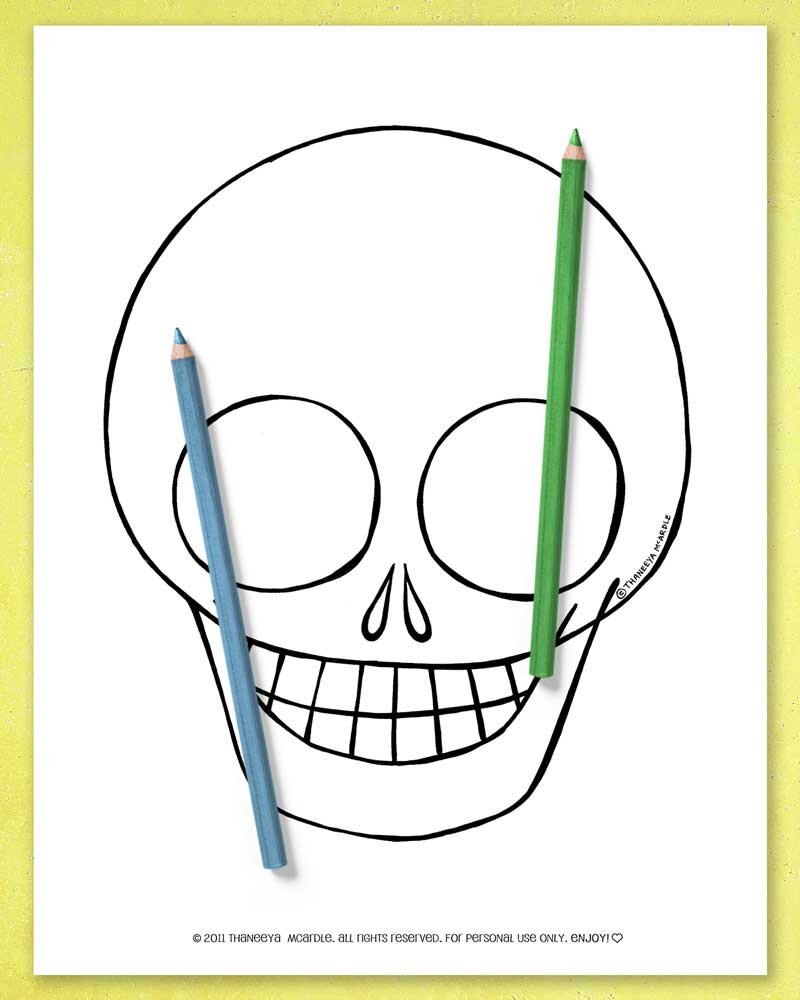Sugar Skull Coloring Pages Detailed Day Of The Dead Coloring Pages By Thaneeya McArdle Art Is Fun