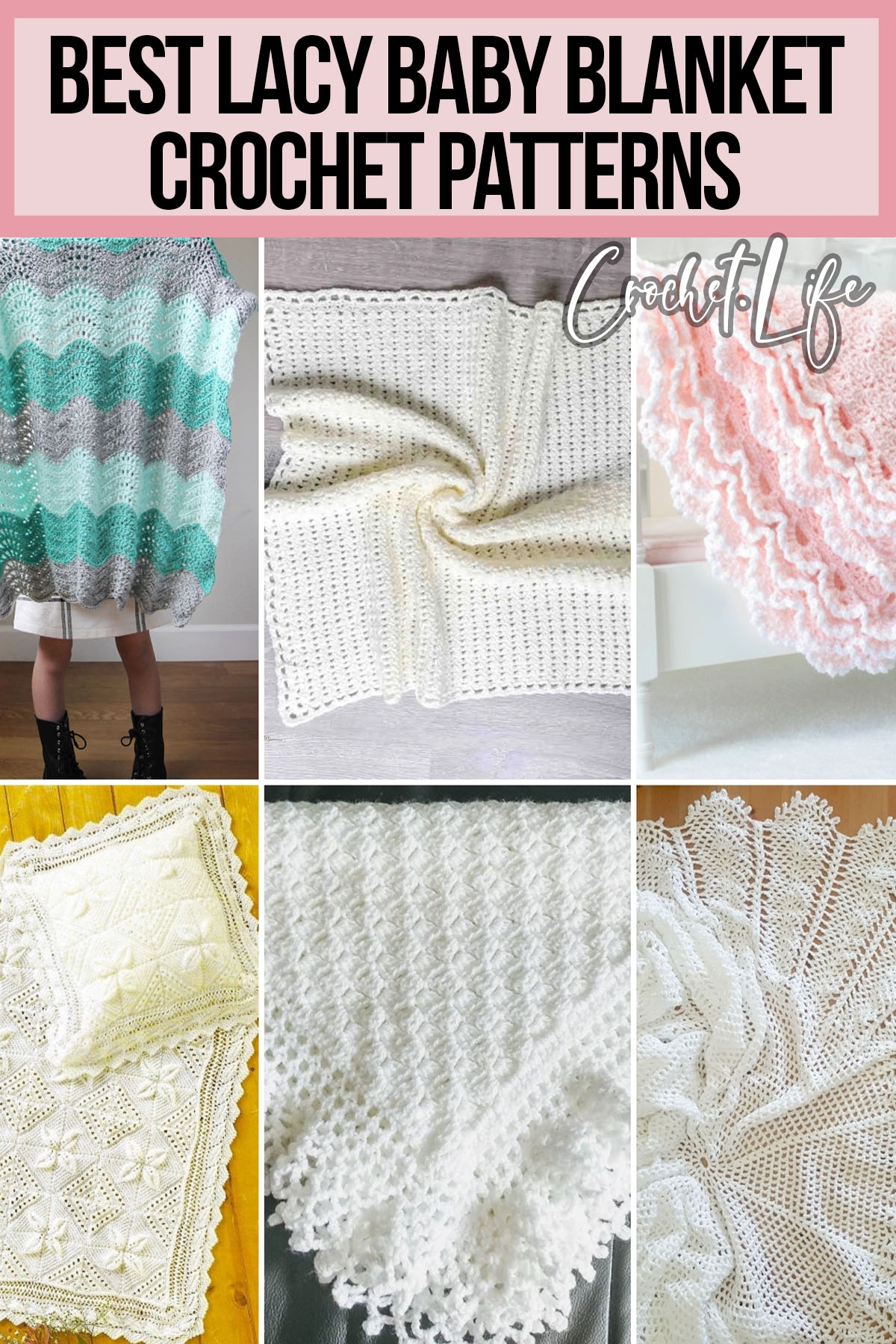 15 Elegantly Lacy Baby Blanket Crochet Patterns Crochet Life