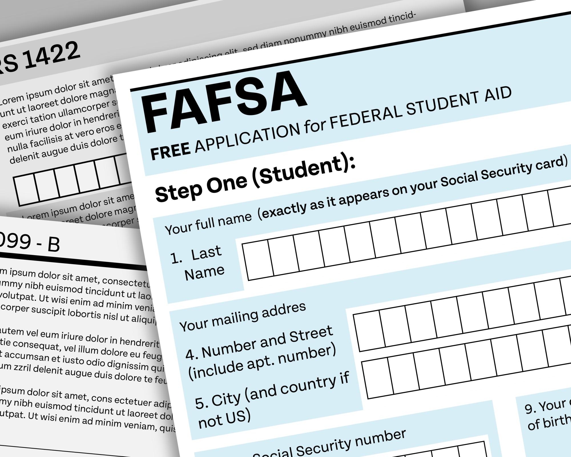 18 Printable Fafsa Form Templates Fillable Samples In PDF Word Worksheets Library