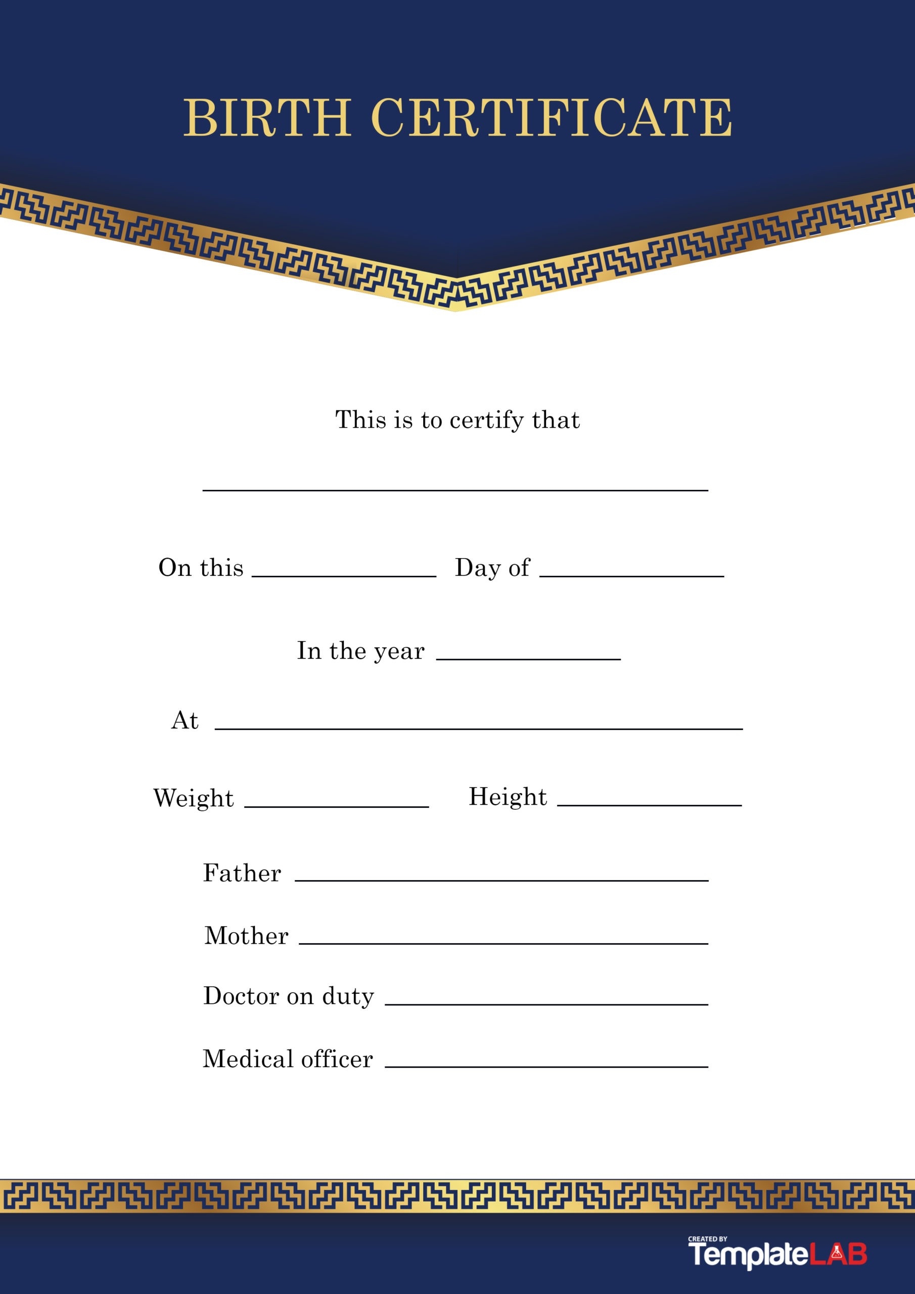 27 Birth Certificate Templates Word PPT PDF TemplateLab 27 Birth Certificate Templates Word PPT PDF TemplateLab