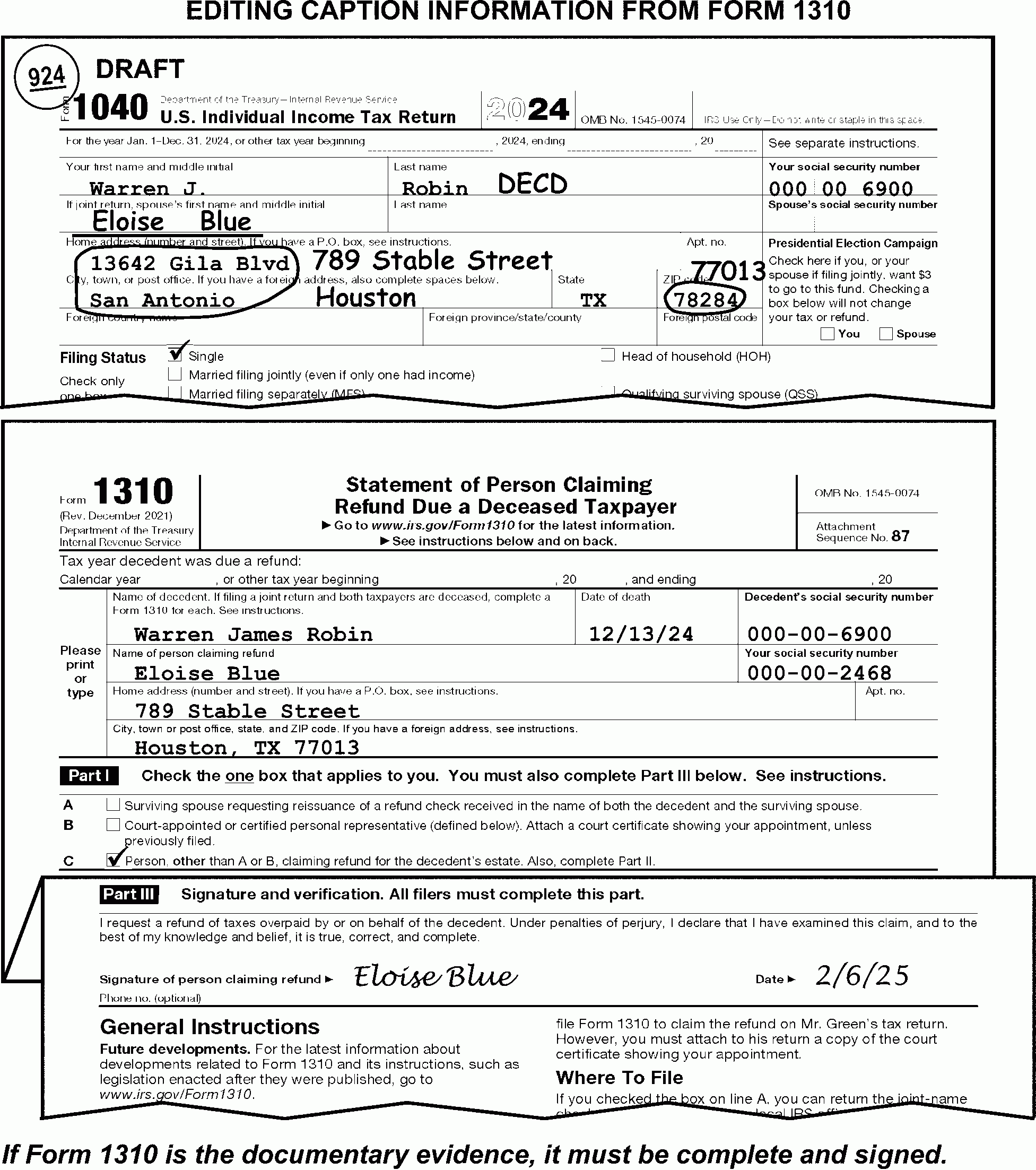 3 11 3 Individual Income Tax Returns Internal Revenue Service