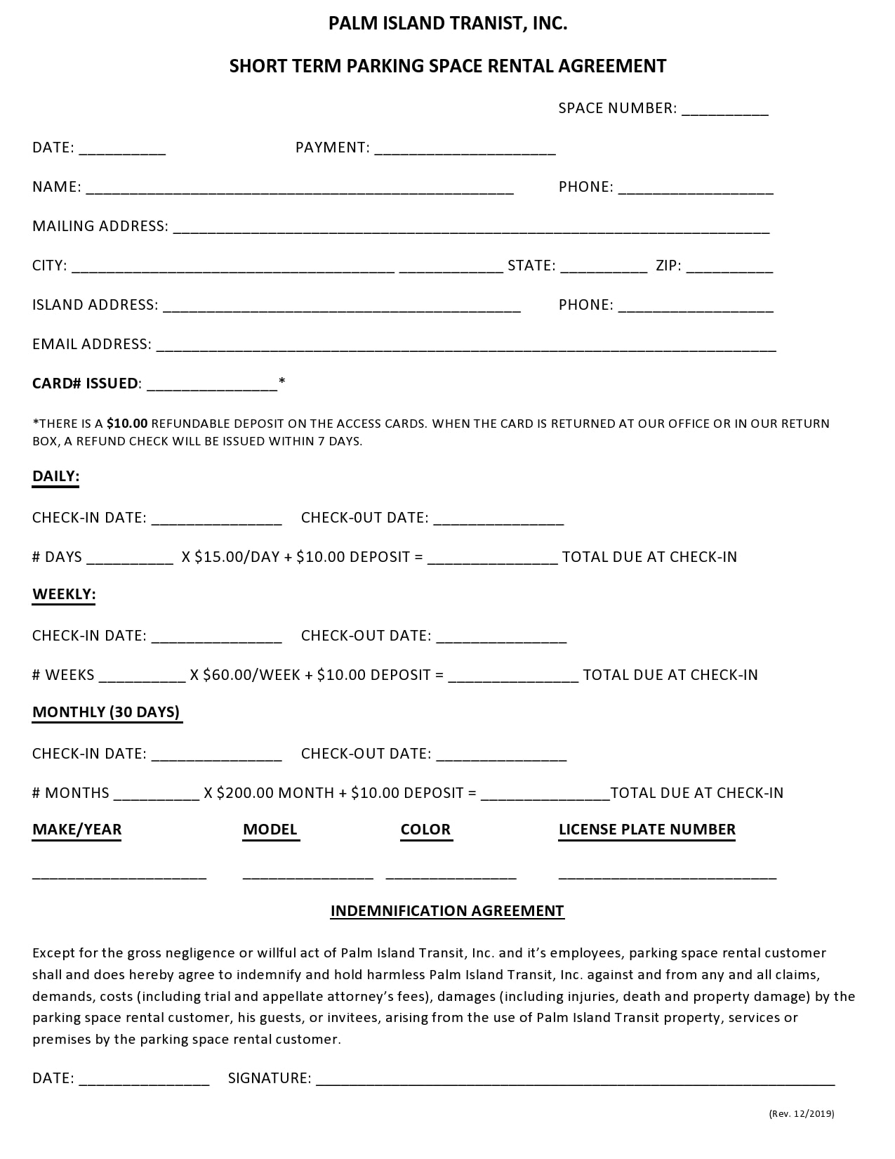 30 Simple One Page Rental Agreements Word TemplateArchive 30 Simple One Page Rental Agreements Word TemplateArchive