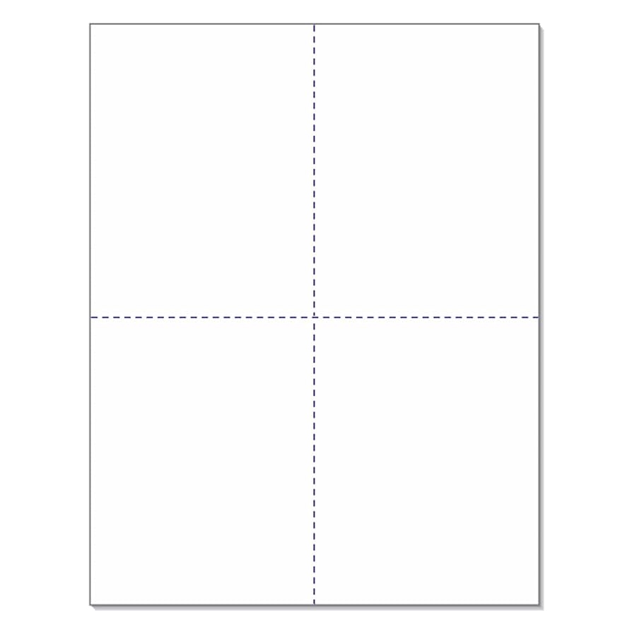 Amazon W 2 Or 1099 Forms Blank Paper 4 Up Version NO Instructions On Back For Laser And Ink Jet Printer 1 Pack Of 100 Sheets Office Products