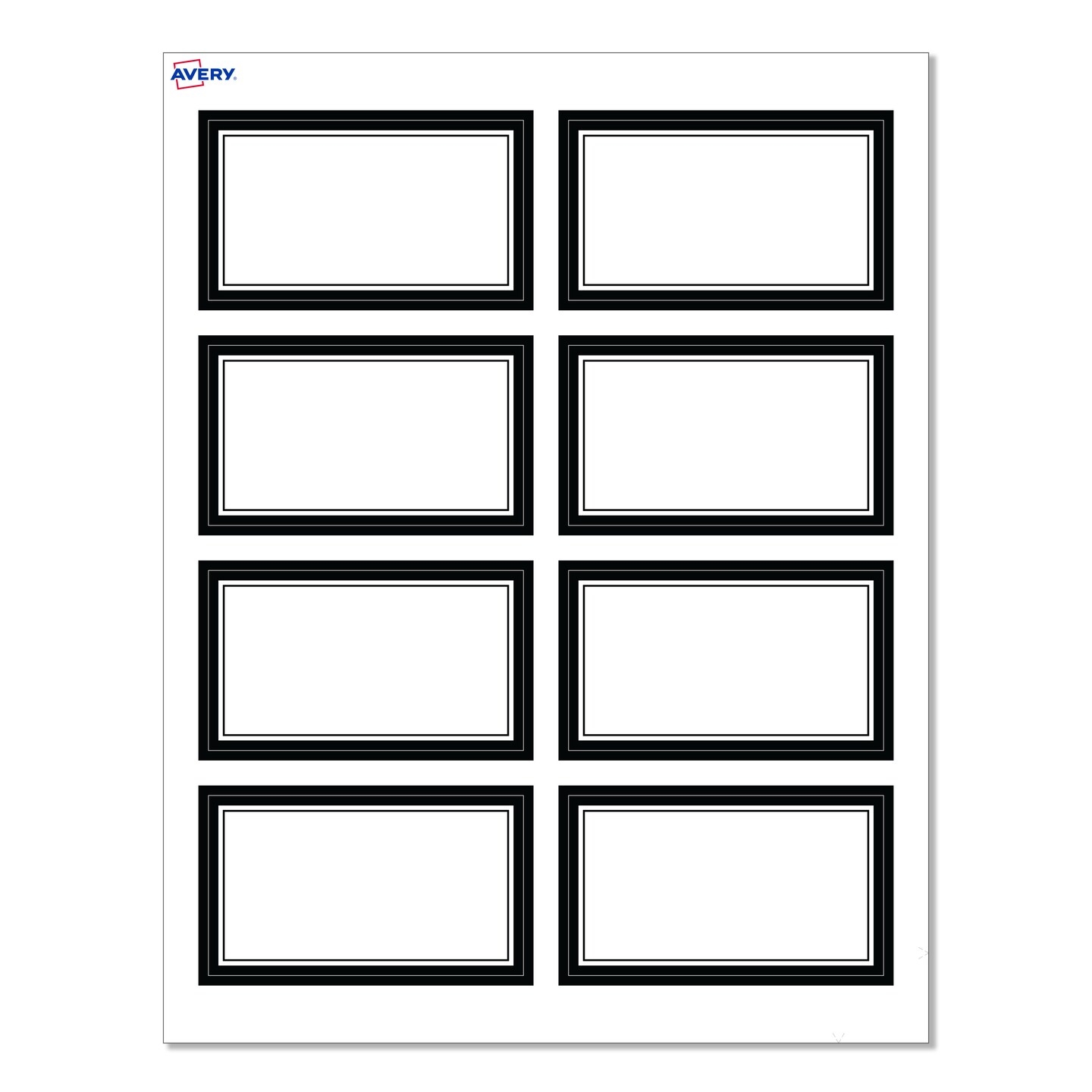 Printable Blank Business Card Template