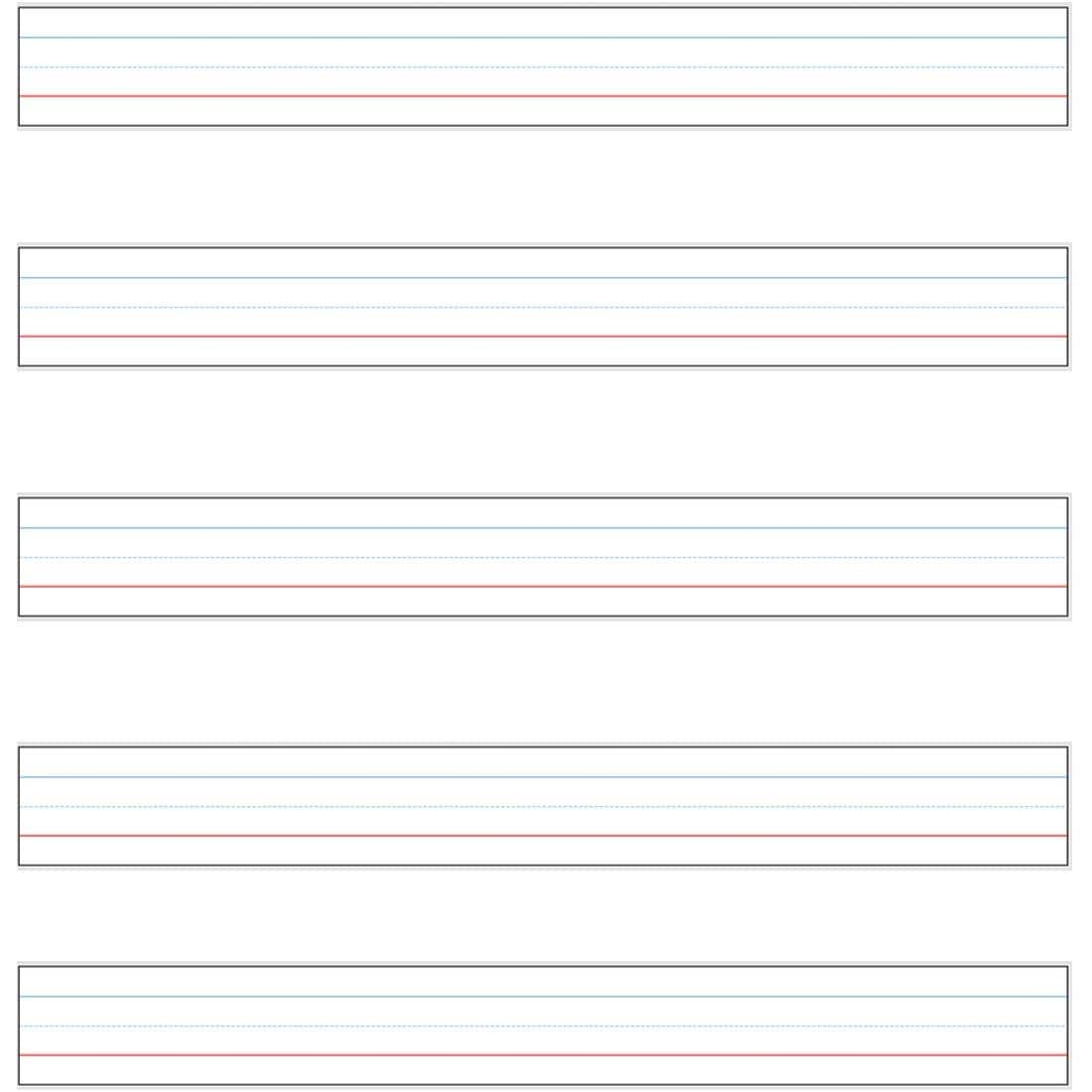 Free Printable Blank Sentence Strips