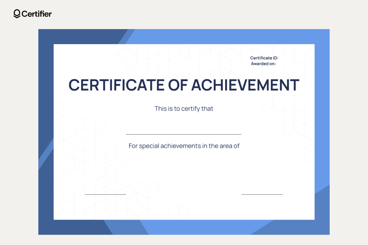 Blank Certificate Templates To Fill Out Blank Certificate Templates To Fill Out