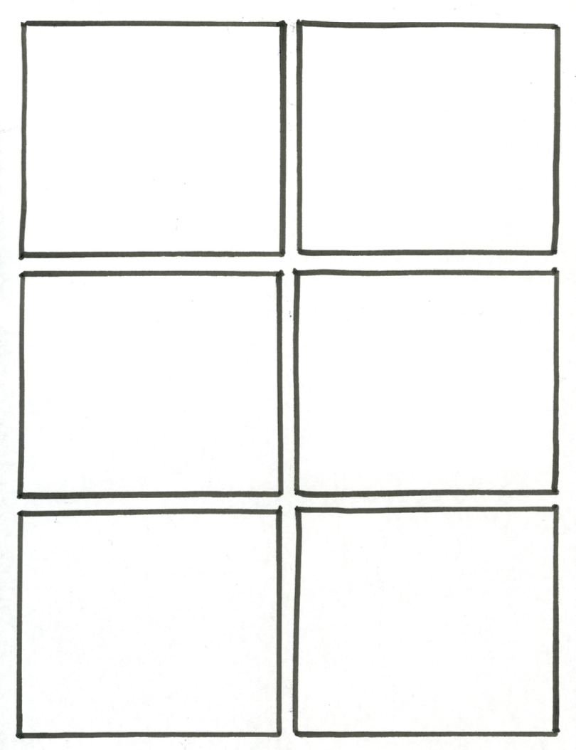 Blank Comic Book Panels Jarrett Lerner