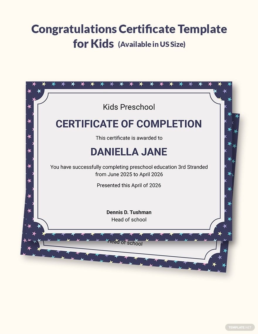 Blank Congratulations Certificate Template In Pages Word Publisher Google Docs Download Template