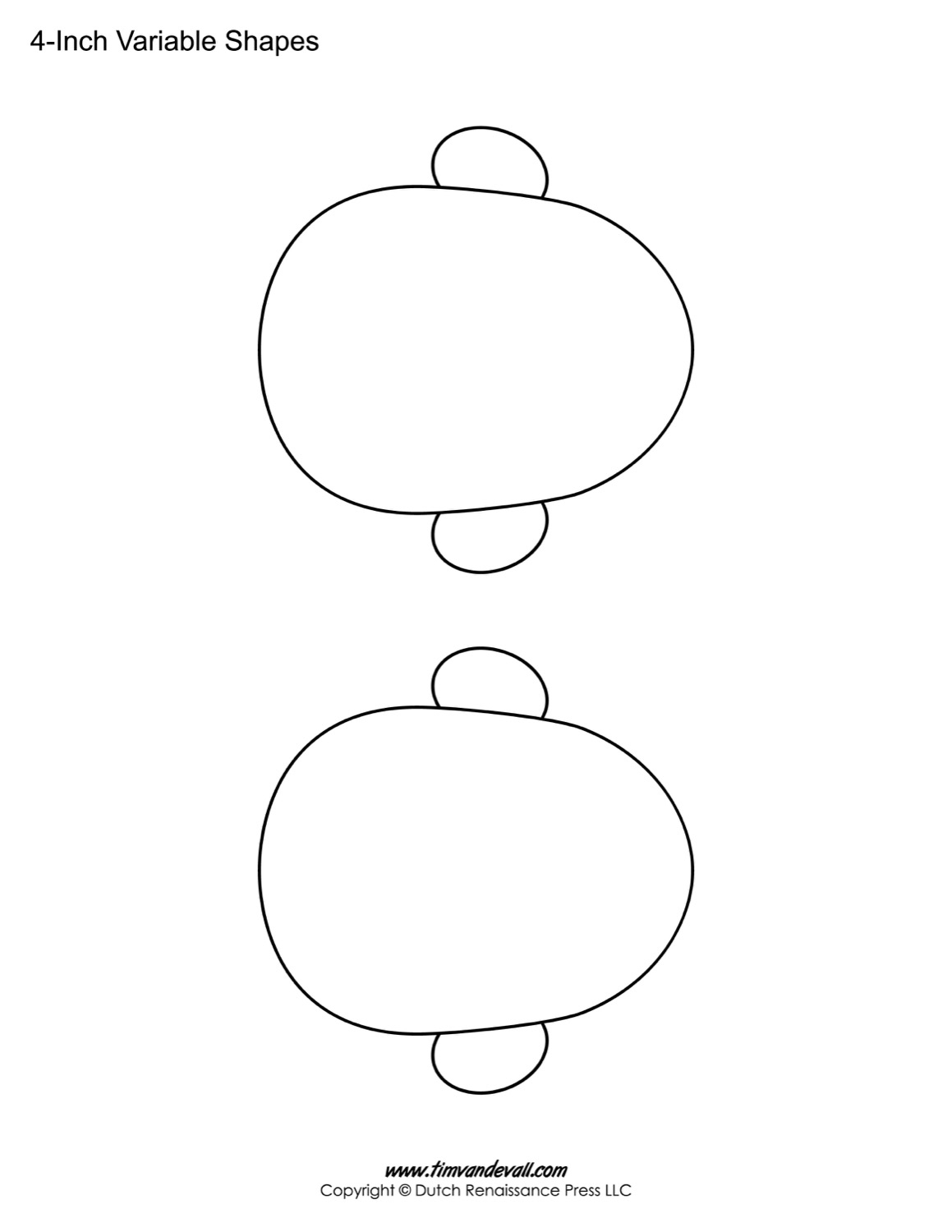 Blank Head Form Printable