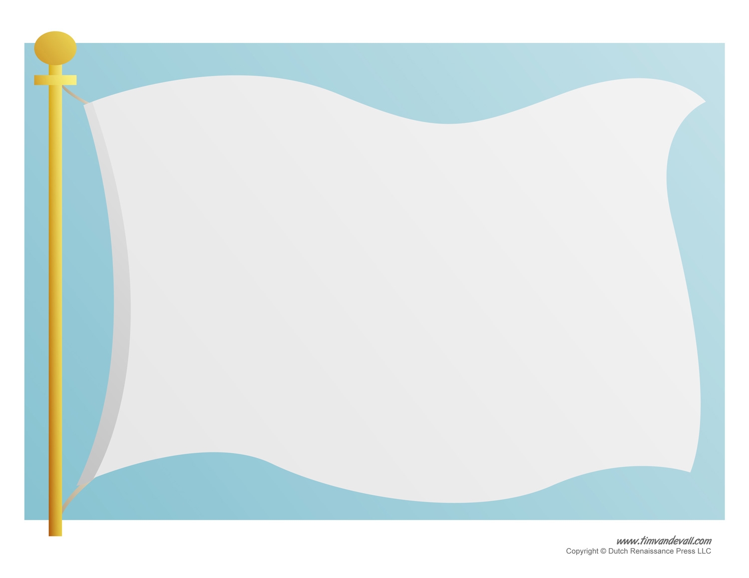 Printable Flag Template Blank