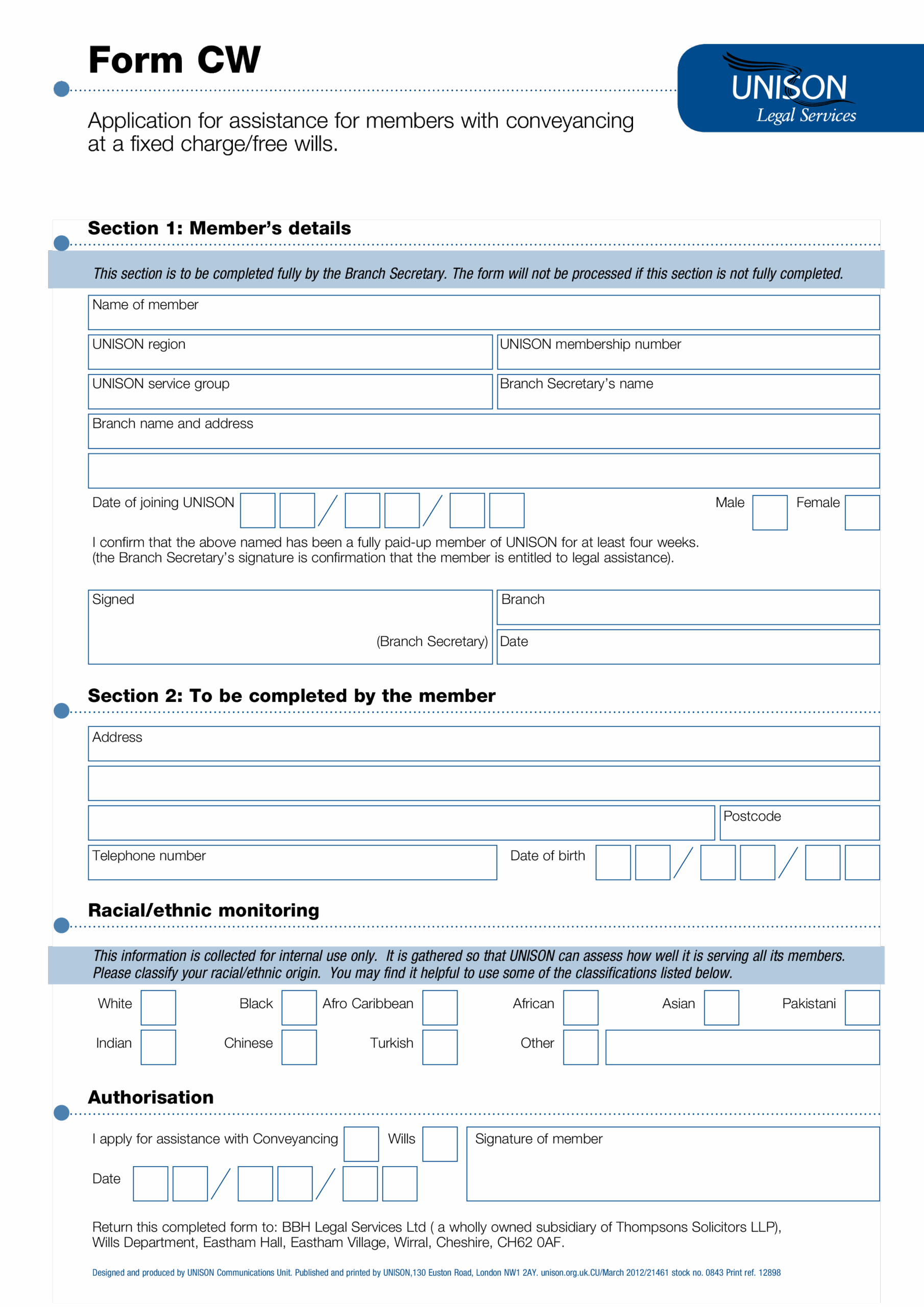 Blank Legal Form Templates At Allbusinesstemplates