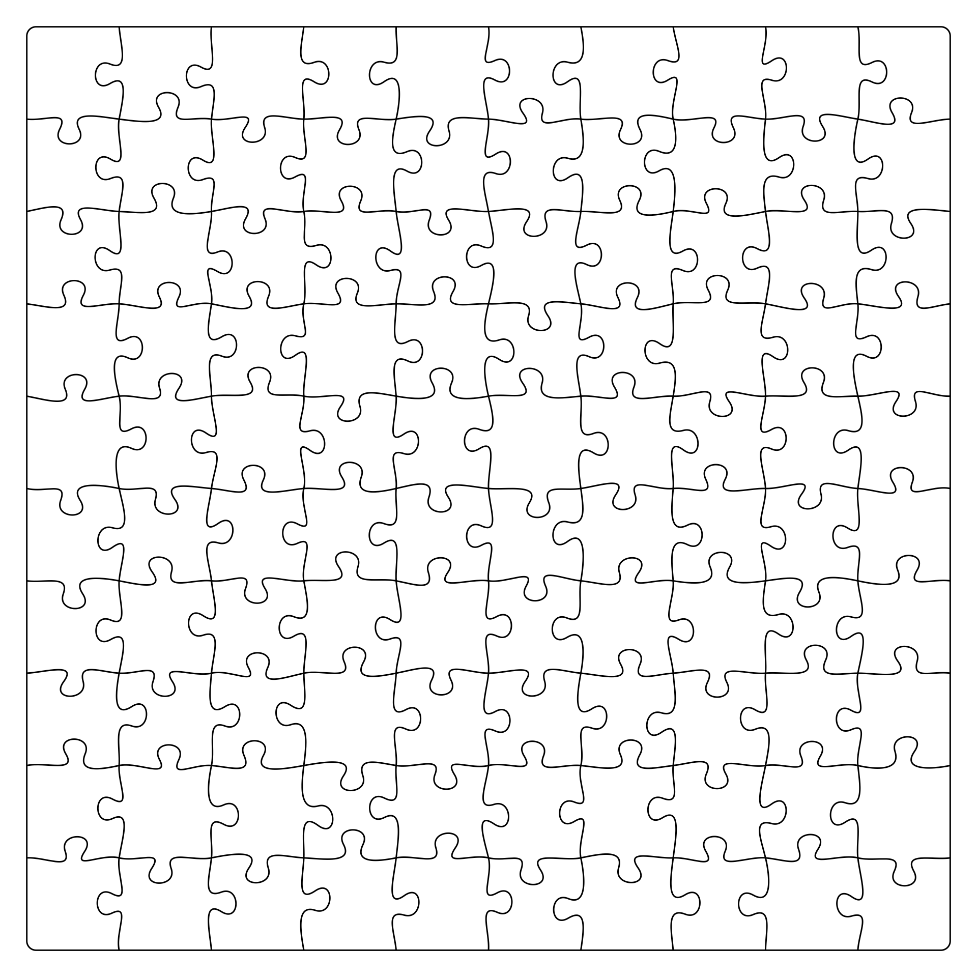 Free Blank Puzzle Template Printable