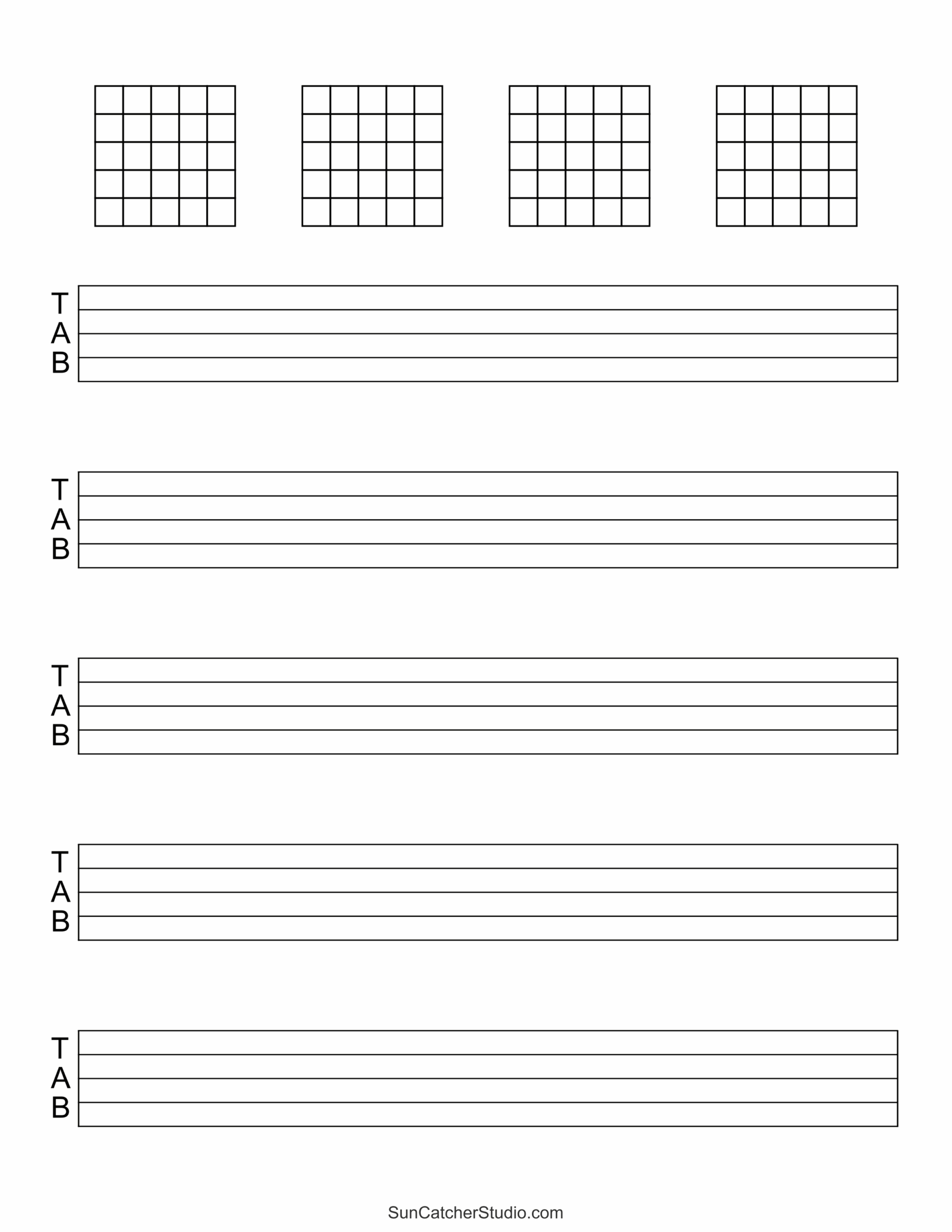 Blank Sheet Music Free Printable Staff Paper Free Printables Monograms Design Tools Patterns DIY Projects