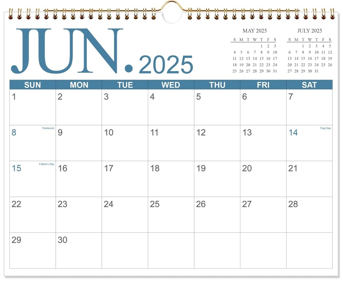Calendar 2025 2026 19 Monthly Wall Calendar 2025 2026 From June 2025 To Decem EBay