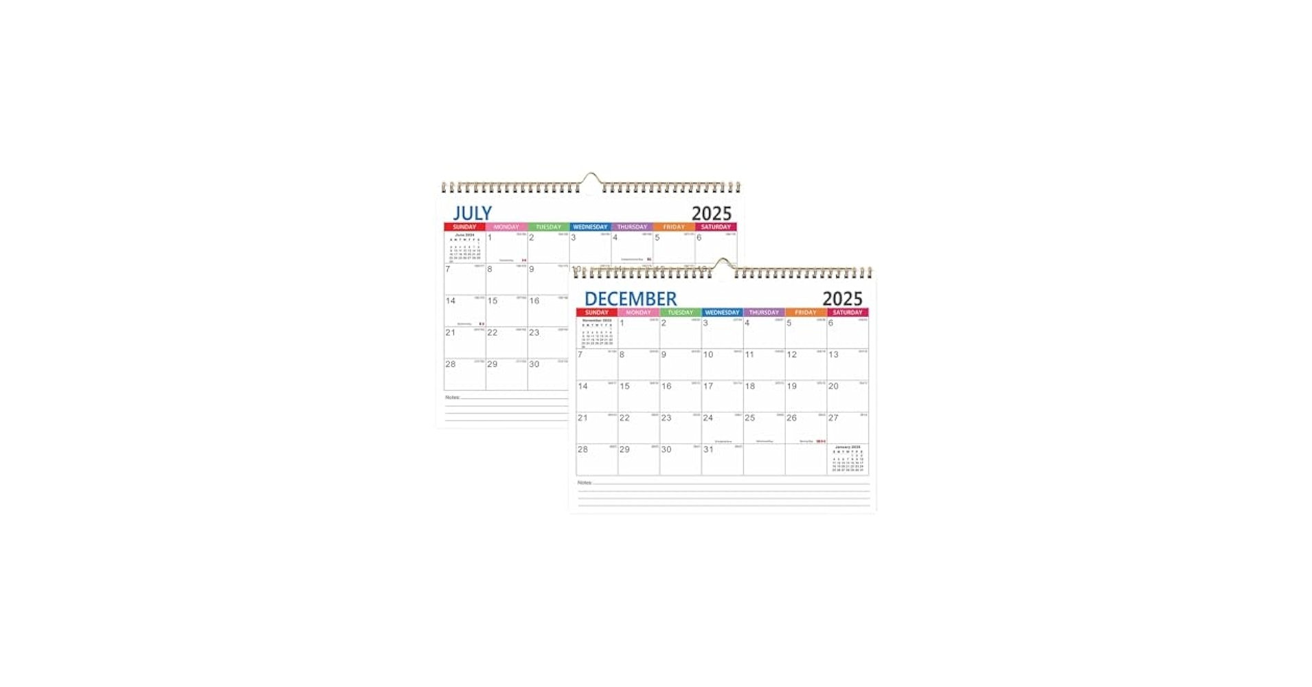 Calendrier Mural 18 Mois 2025 2026 Calendrier Mural 2025 2026 Grand Calendrier Mensuel De 18 Mois 2025 Planificateur Annuel Avec Dates Et Notes Janvier 2025 juin 2026 Org Amazon fr Fournitures De Bureau