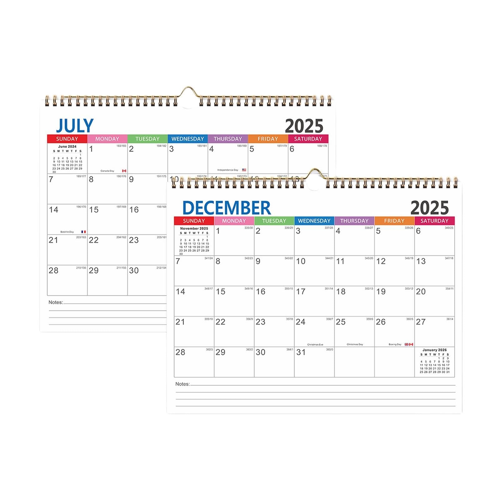 Calendrier Mural 18 Mois 2025 2026 Calendrier Mural 2025 2026 Grand Calendrier Mensuel De 18 Mois 2025 Planificateur Annuel Avec Dates Et Notes Janvier 2025 juin 2026 Org Amazon fr Fournitures De Bureau