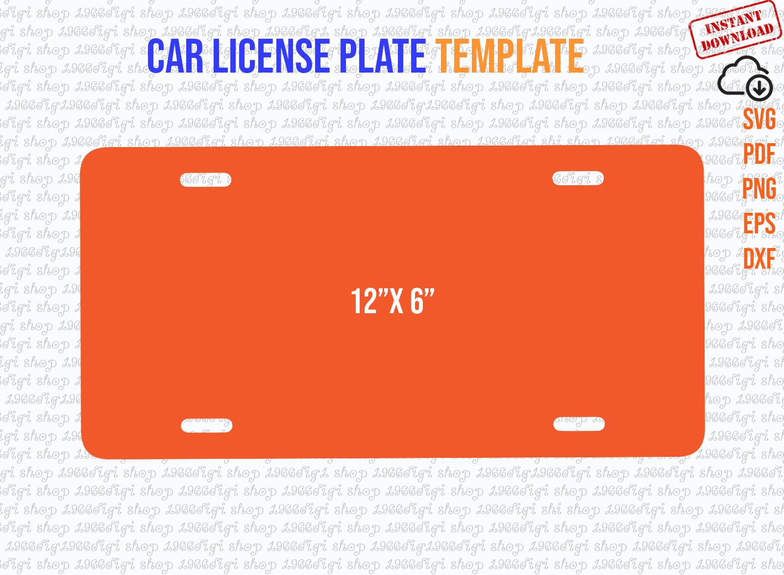 Car License Plate Template Svg Car License Plate Blank License Plate Template Car Accessories Car Plate For Sublimation Svg Dxf Png Eps Etsy