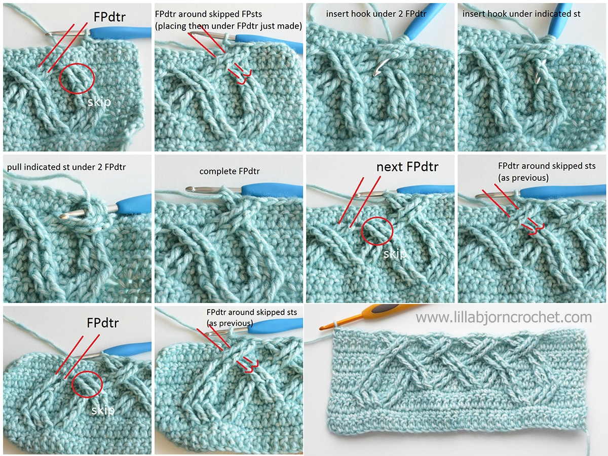 Celtic Tiles Blanket FREE Overlay Crochet Pattern LillaBj rn s Crochet World