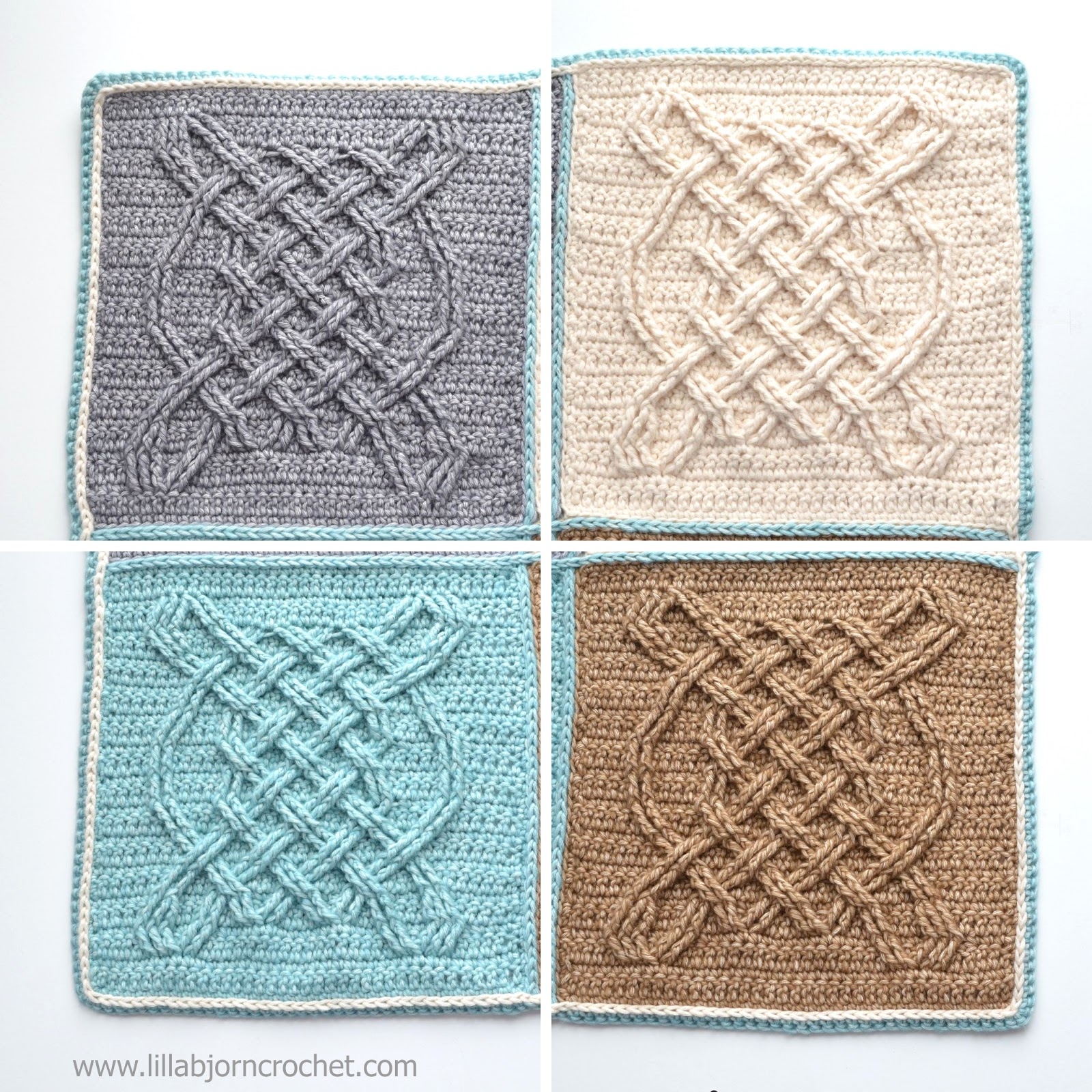 Celtic Tiles Blanket Reveal LillaBj rn s Crochet World