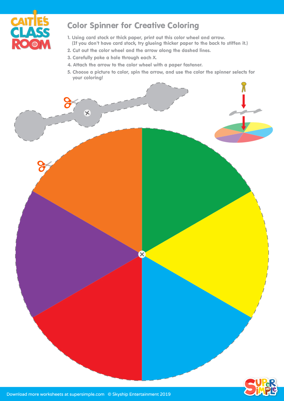 Printable Blank Spinner Templates