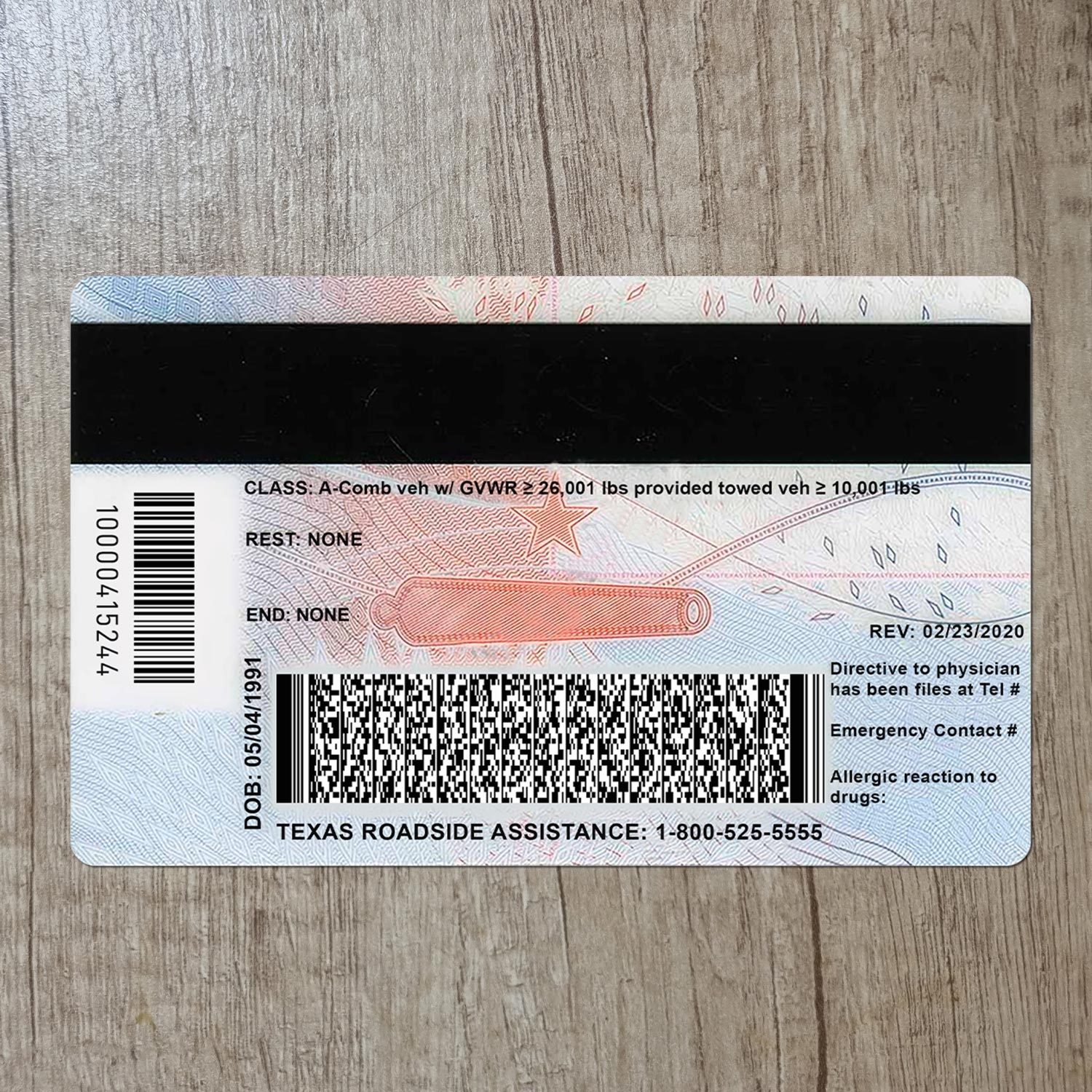 Custom Texas Driver License Template Editable Digital Custom Texas Driver License Template Editable Digital