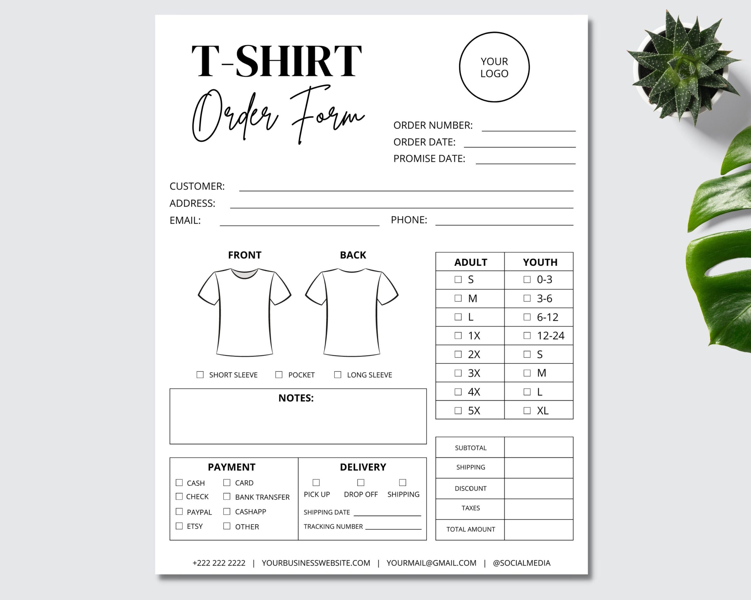 Editable T shirt Order Form Template Printable Small Business Order Form Custom T Shirt Order Form Craft Order Form Canva Template Etsy Editable T shirt Order Form Template Printable Small Business Order Form Custom T Shirt Order Form Craft Order Form Canva Template Etsy