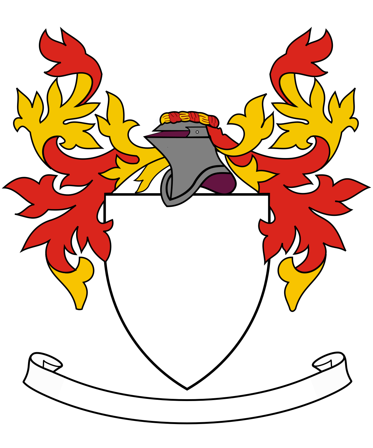 Blank Coat Of Arms Template Printable