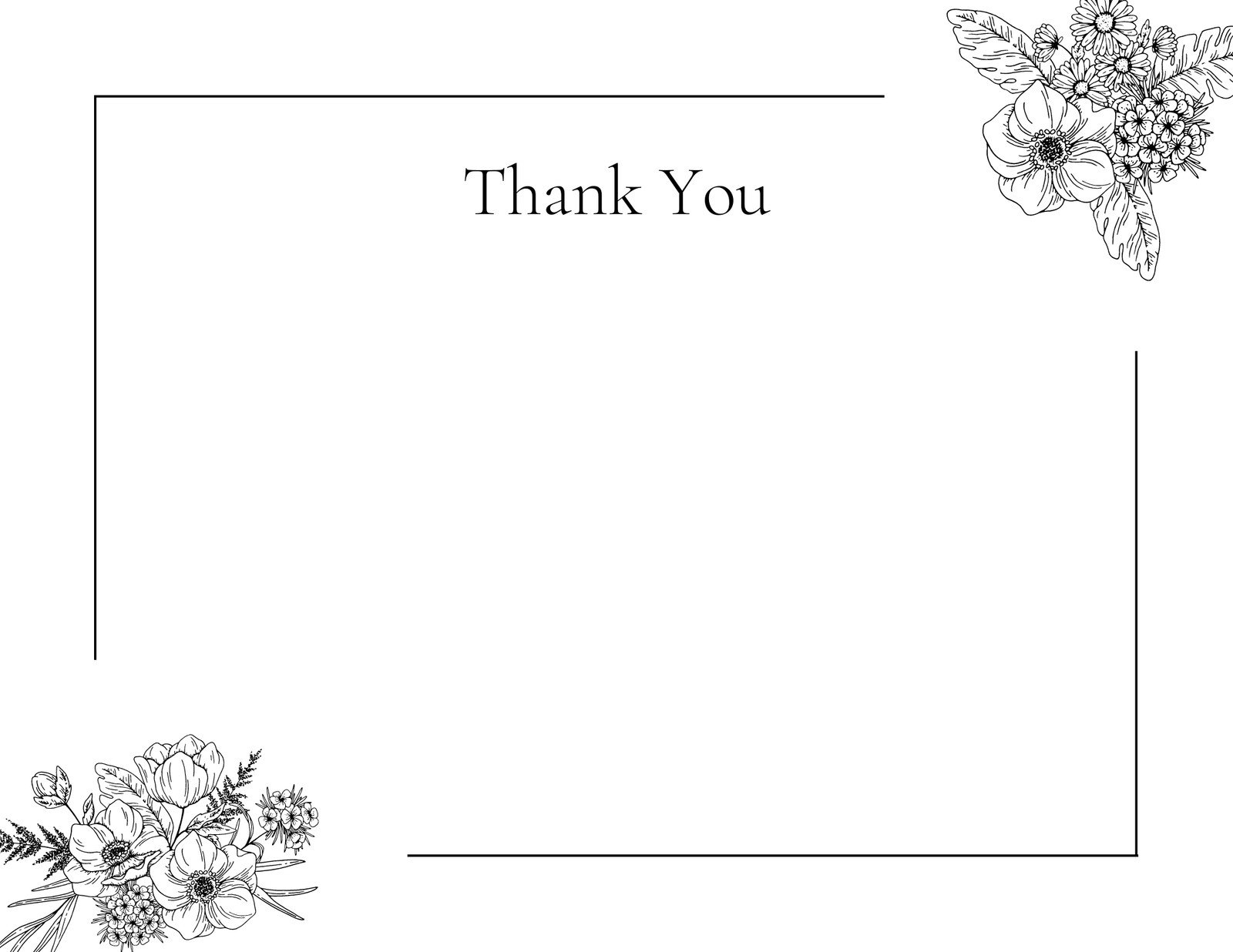 Free Editable Printable Floral Note Card Templates Canva