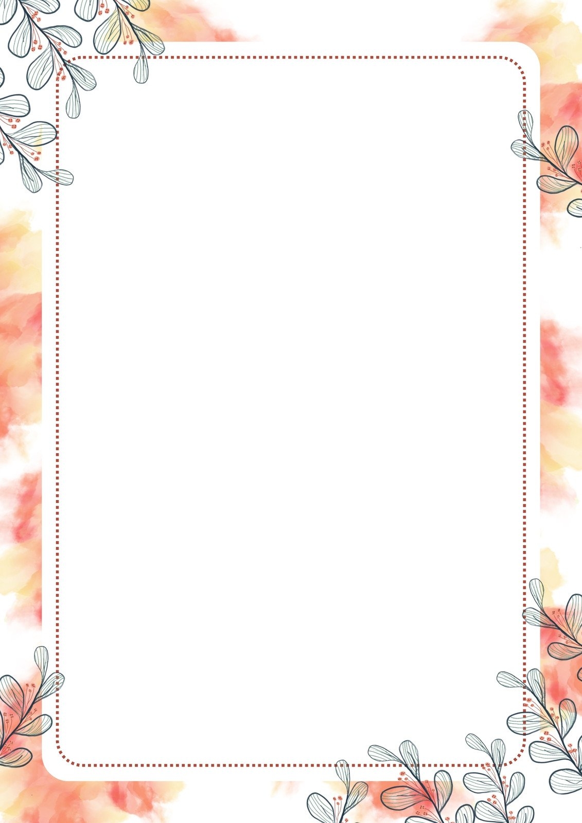 Free Editable Printable Floral Note Card Templates Canva