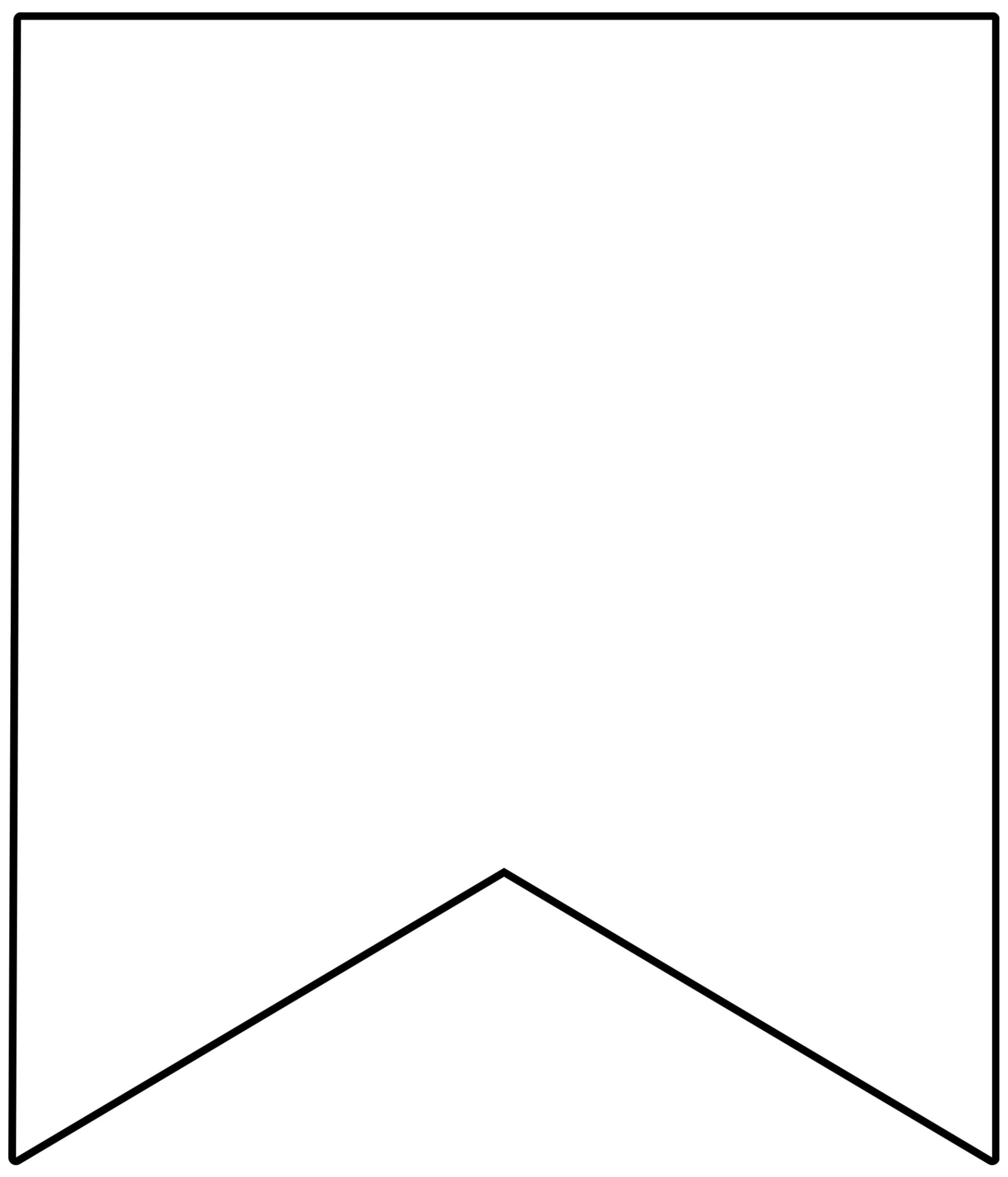 Free Blank Flag Template Printable