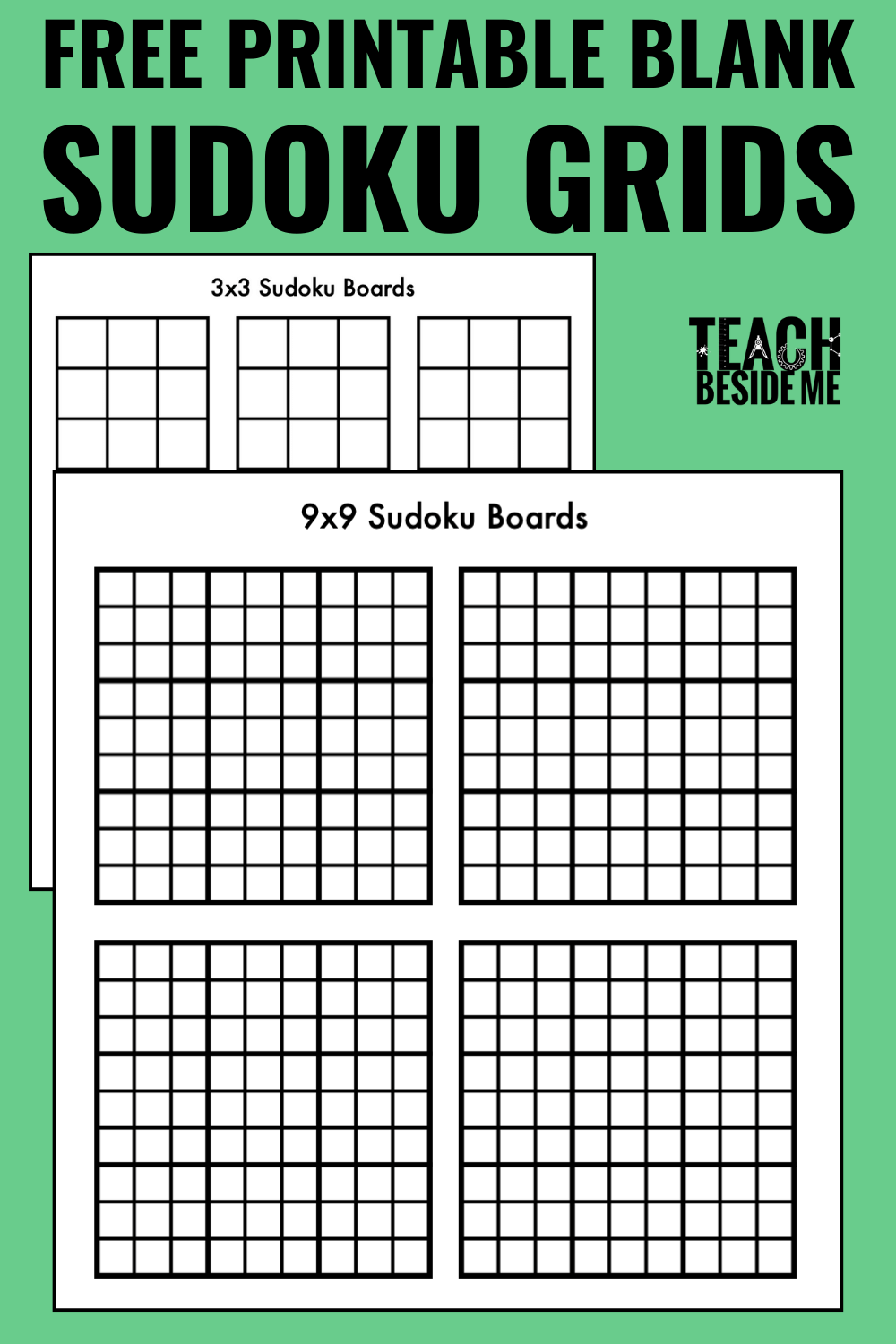 Blank Sudoku Printable Worksheets