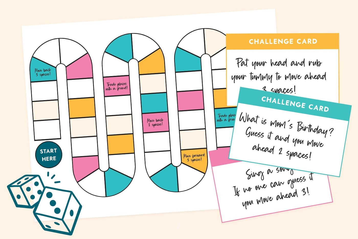 Blank Board Game Template Printable Free