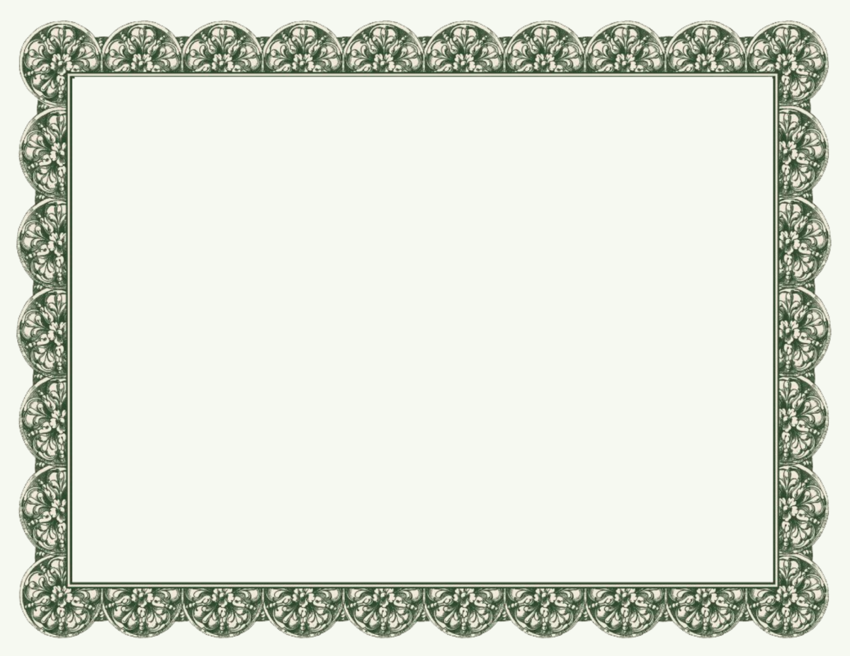 Free Printable Border Certificate Templates To Customize Online