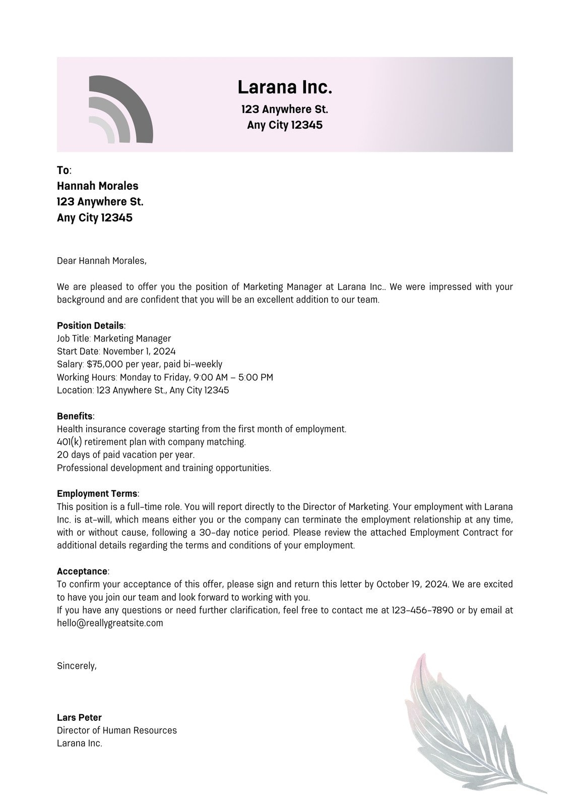 Free Printable Business Letter Templates To Customize Canva