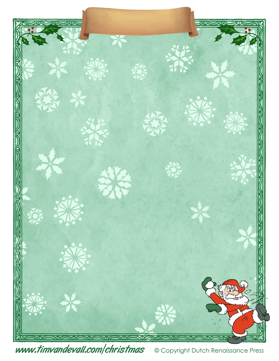 Free Printable Christmas Paper Templates Worksheets Library