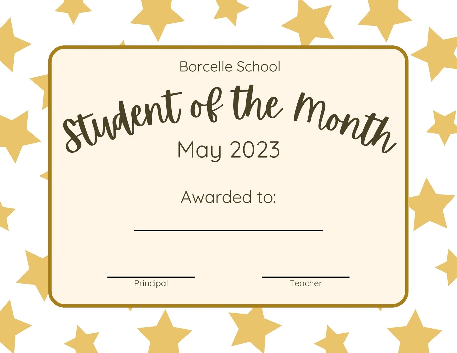 Free Printable Customizable Student Certificate Templates Canva