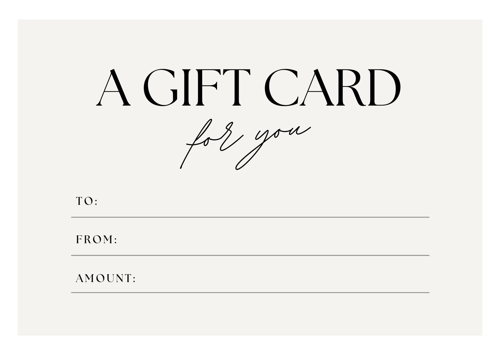 Free Printable Gift Certificate Template Worksheets Library