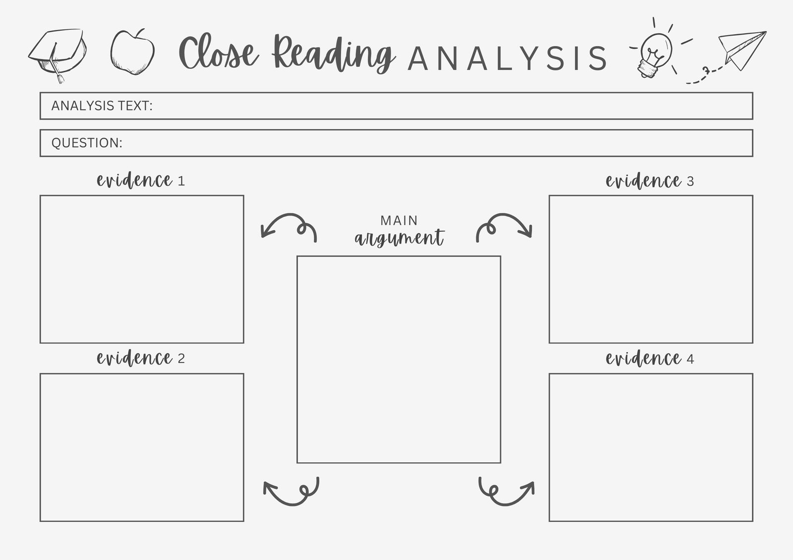 Free Printable Graphic Organizer Templates To Customize Canva