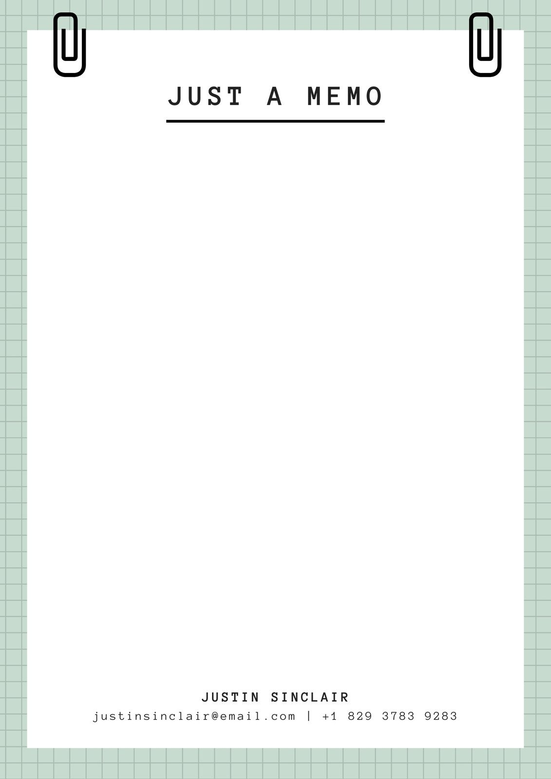 Free Professional And Customizable Memo Templates Canva