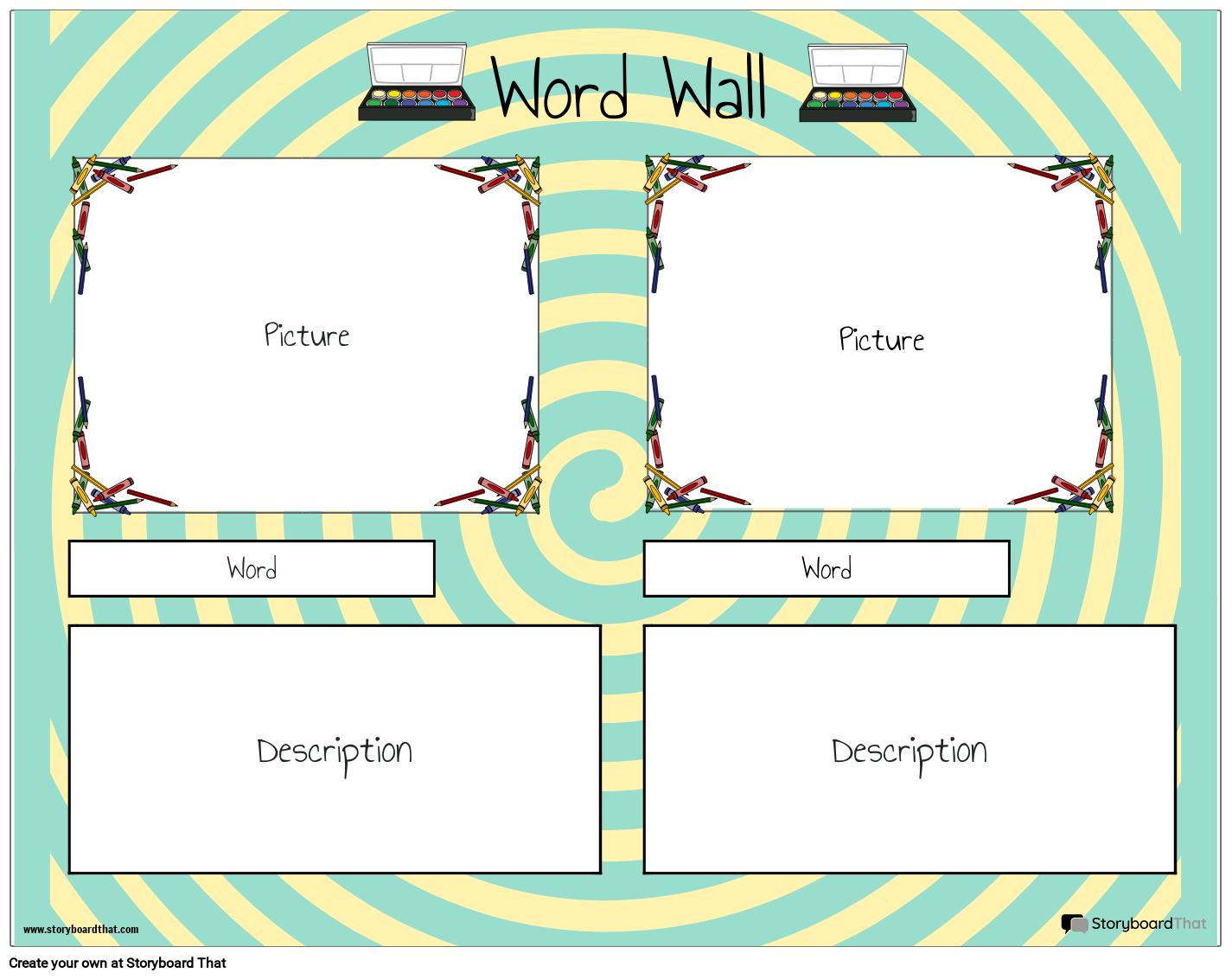 Free Word Wall Templates By Storyboard That 2025
