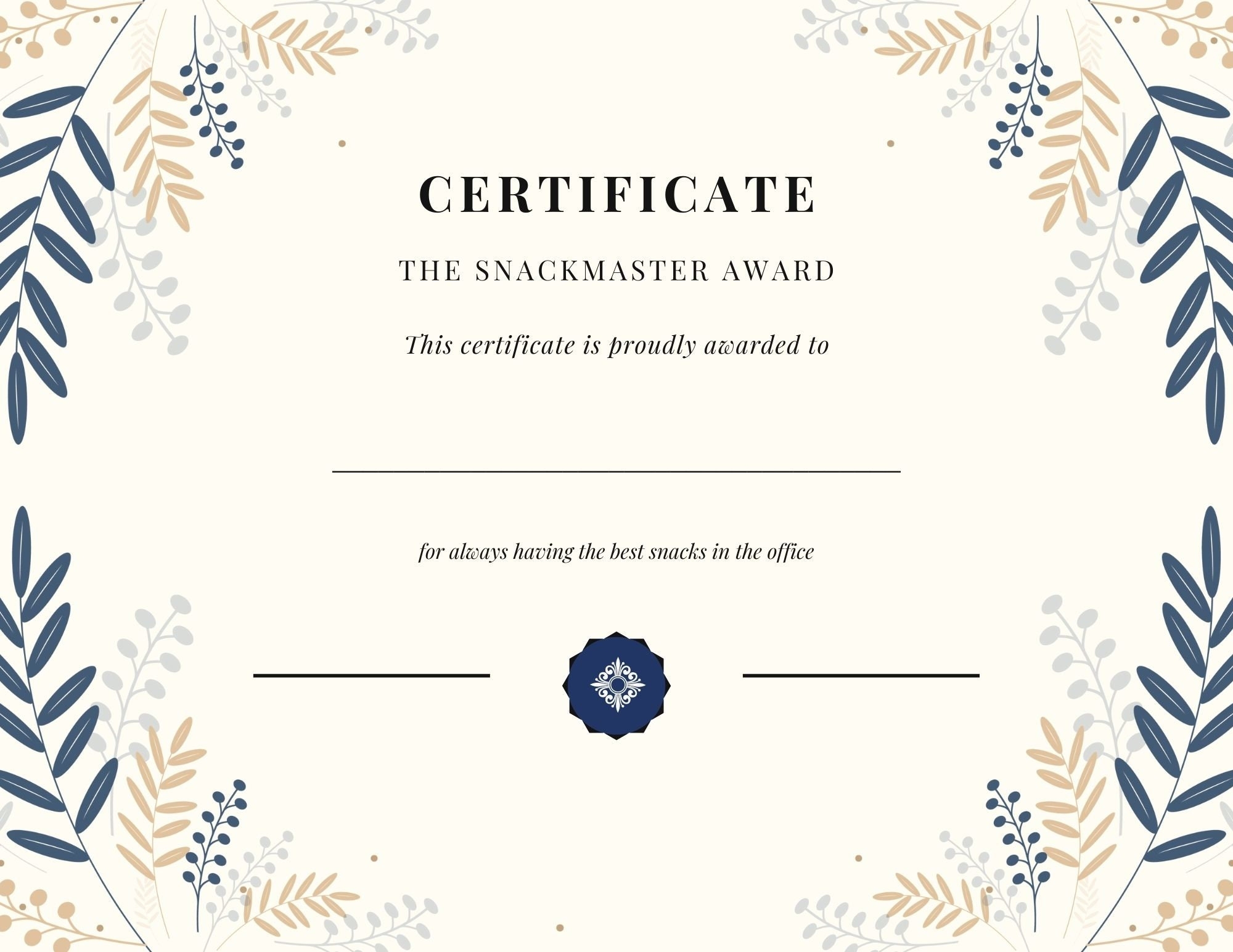 Funny Office Certificate Awards Set Of 15 INSTANT DOWNLOAD PRINTABLE Digital File Template Etsy