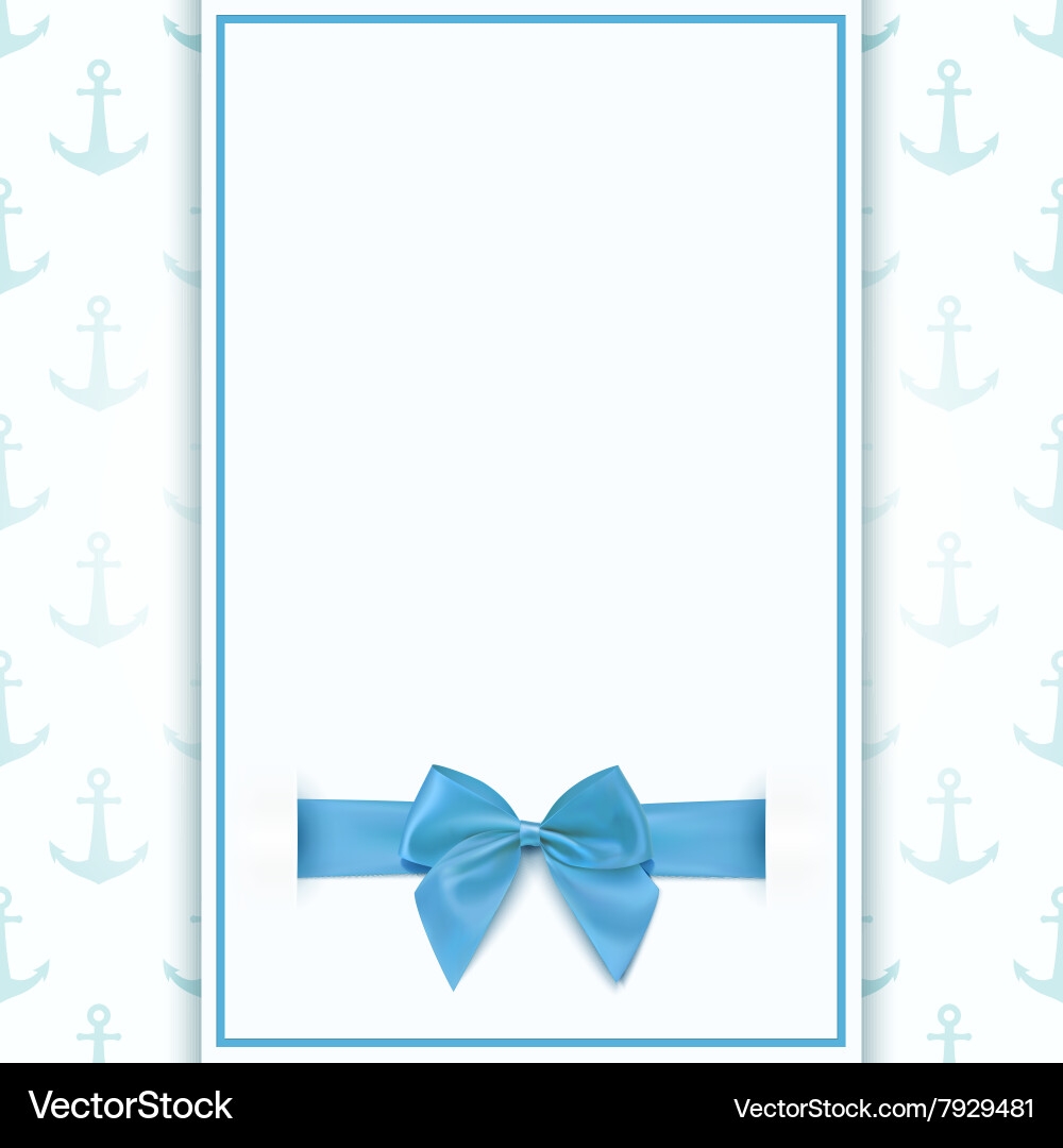 Greeting Card Template Royalty Free Vector Image