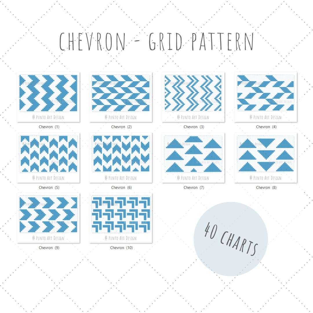 Chevron Pattern Blank In Middle Printable