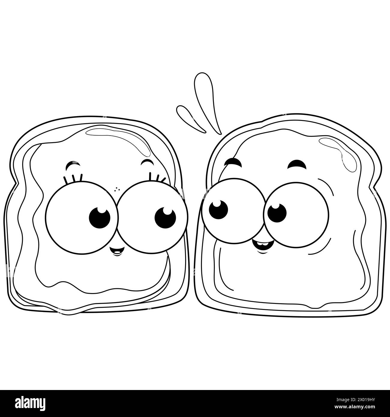 Blanks Printable Pb & J Template