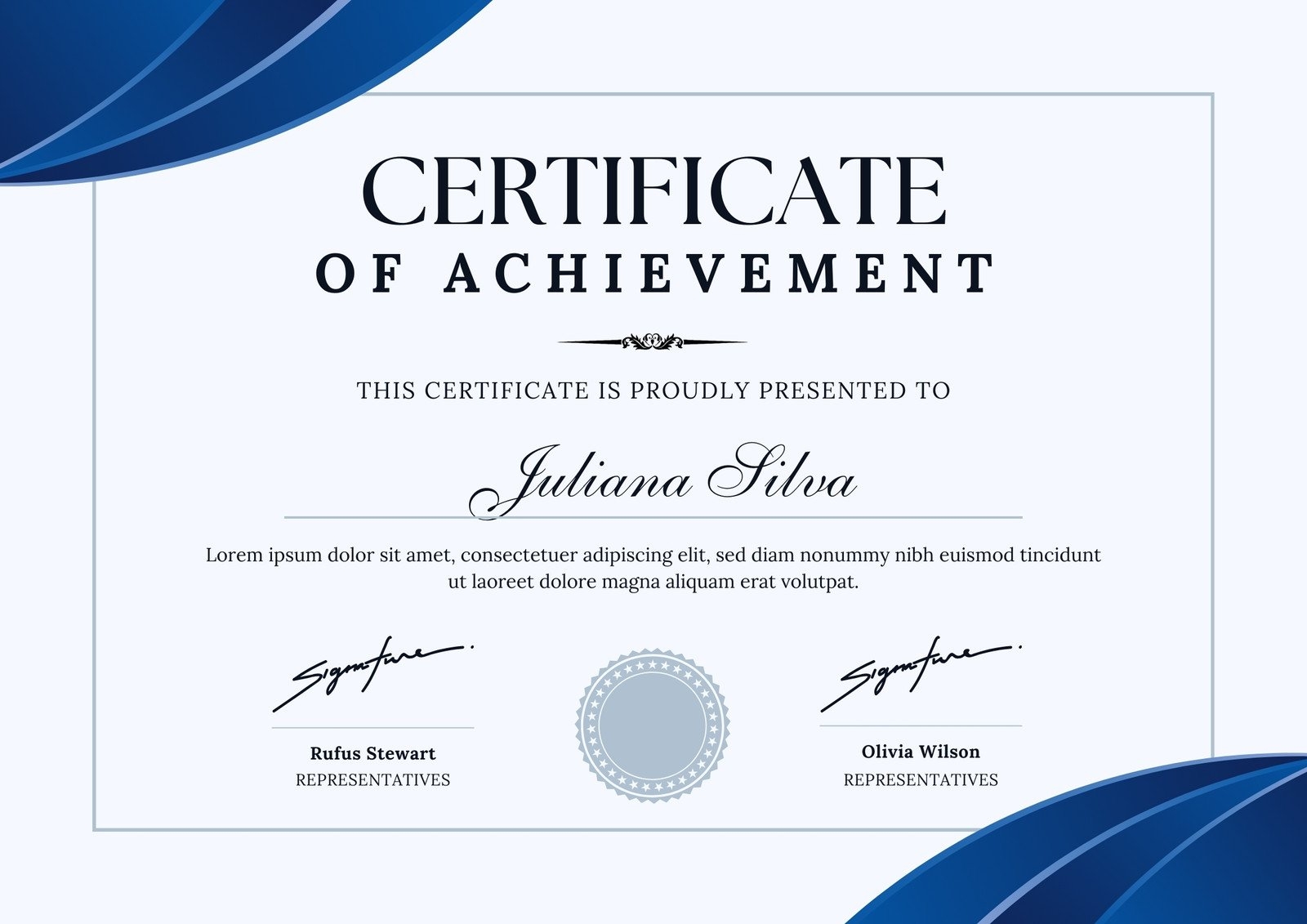 Page 2 Free Custom Printable Certificate Of Completion Templates Canva